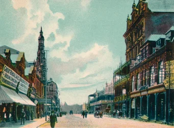 Rissik Street、ヨハネスブルグ、c1908