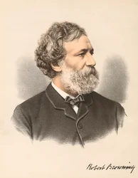 ロバート・ブラウニング、英国の詩人および劇作家、c1880