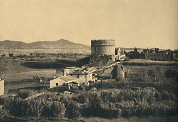 ローマ-アッピア街道、1910