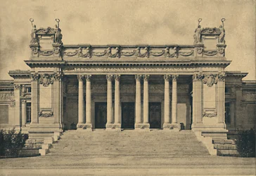 ローマ - ヴァッレ・ジュリア。国立近代美術館。バッツァーニ、1910、1910