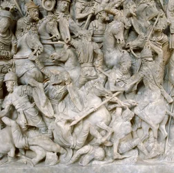 2世紀の野蛮人との戦いにおけるローマ人