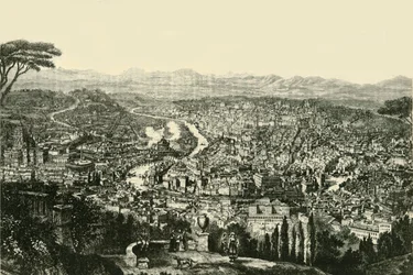 ローマ、1890年。