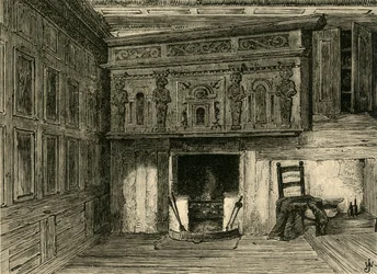 Fulwoodsの家の部屋はArcher。、c1872の後に賃貸します。