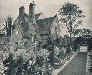 ラントンオールドホール、ノーフォーク、北西からの眺め、c1909