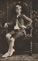 HRH Monseigneur Le Duc De Brabantベルギーのレオポルド王子、c1910。