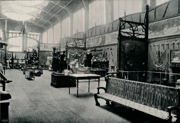 1897年のブリュッセル展でのSalle DEthnographie