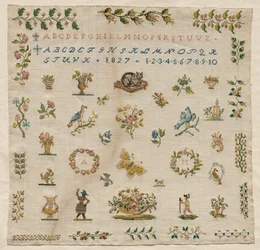 サンプラー、1827年。