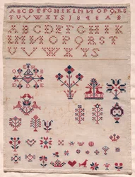サンプラー、1848年。