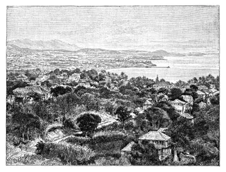 サンタクルス島、c1890
