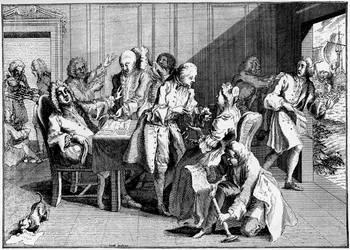 ウォルポールの風刺、1738、1910