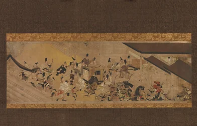 平治の乱 六波羅行幸の情景… 18世紀