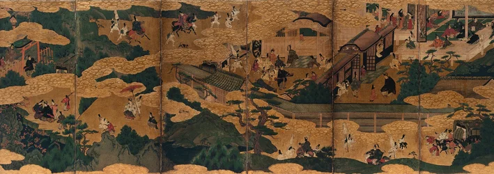 伊勢物語、1600年代半ばのシーン。