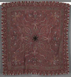 ショール、1870年代-1880年代。