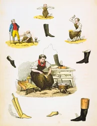 靴屋、c1845