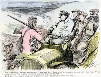 射撃パーティー、1906