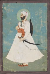 プロフィールのシーク貴族、c1800