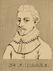 サーフランシスドレイク、c1540-1596、1830。