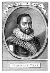 サーホレスヴェール、30年戦争中のイギリス兵