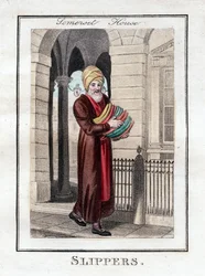 スリッパ、サマセットハウス、ロンドン、1805