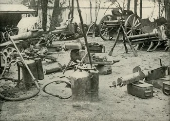 1919年の戦場の戦利品。