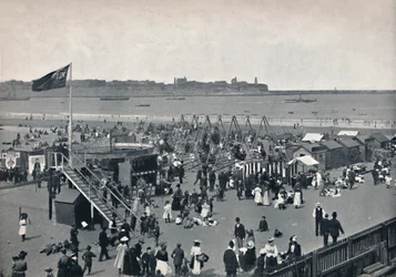 サウスシールズ-フェアのすべての楽しみ。1895