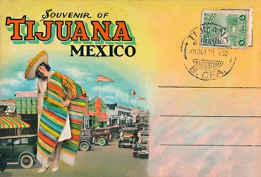 メキシコ、ティファナのお土産、c1939