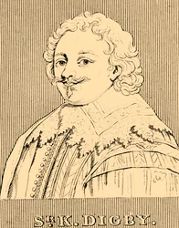 シニアK.ディグビー、1603-1665、1830年。