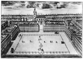 セントジェームズスクエア、ロンドン、18世紀1907