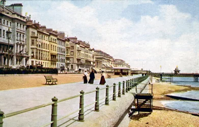 セントマリーナ、ウェストマリーナ、桟橋から、c1900s-c1920s