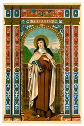 アビラの聖テレサ、1886