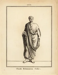 ローマ皇帝クラウディウス（Tiberius Claudius Caesar Augustus Germanicus）の像