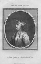イングランド国王スティーブン、1788年。