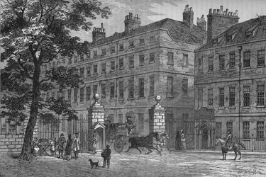 Storeys Gate、St Jamess Park、Westminster、London、c1820 1878