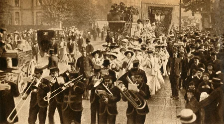 1908年、1933年に刑務所から解放されたSuffragette殉教者