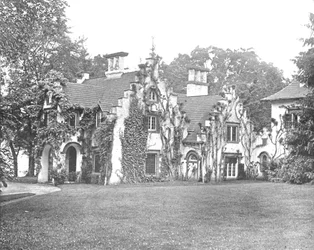 サニーサイド、ワシントンアーヴィングの本拠地、米国ニューヨーク州タリータウンの近く、c1900。
