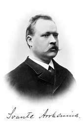 Svante Arrhenius 1859-1927、スウェーデンの物理学者および化学者