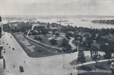 シドニー港、ニューサウスウェールズ州、1924
