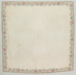 テーブルクロス、c。 1775-1825。