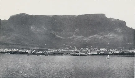 テーブルマウンテンとケープタウン、1924
