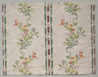 タフタ、ブロケード、c。 1790年。