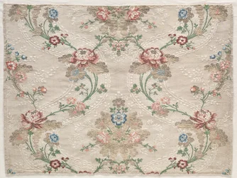タフタの断片、c。 1730
