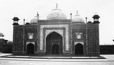 タージマハールモスクまたはモスク、アーグラ、インド、1916年から1917年