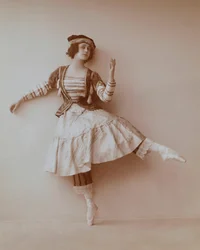 タマラカルサビナ、ロシアのバレリーナ、1911