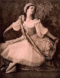 ニコライチェレプニンのバレエ、ロシアのバレリーナ、タマラカルサビナ、ルパビヨンダルミデ、1913