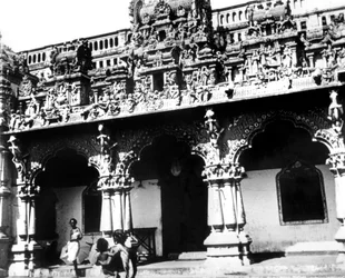 寺院、シンガポール、1900