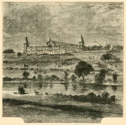アレクサンドラパレス1876、c1876。