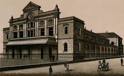 水族館、ヤーマス、c1880。