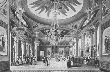 バンケットルーム、c1827、1939年。