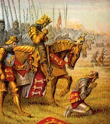 アジンクールの戦い、1415年、c1850