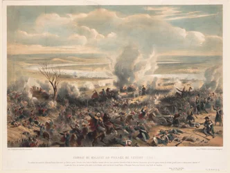 1854年1月のカラファトの戦い、1854年